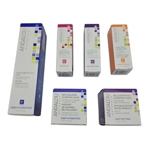 Andalou Naturals 6pc Bundle NIB Hydrating Age Defying Brightening